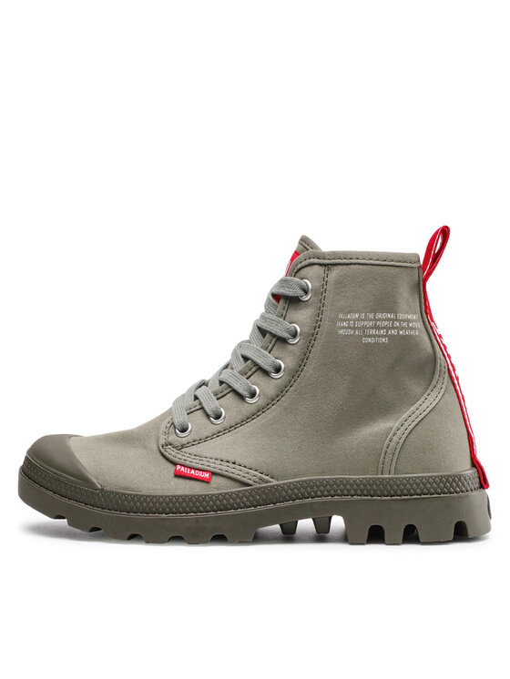 Palladium Outdoorová obuv Palladium Pampa Hi Dare 76258-325-M Zelená
