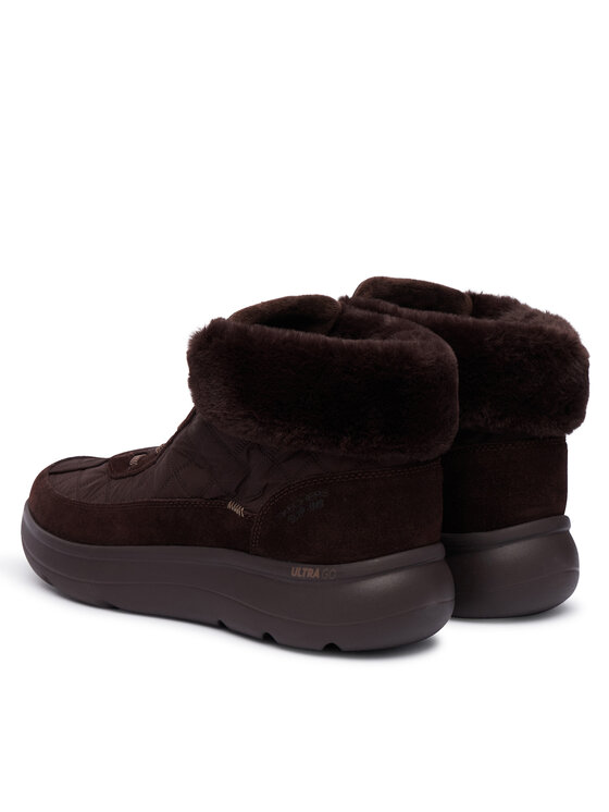 Skechers Μποτίνια Skechers On-The-GO Encore - Cozy Fit Maisie 144844/DBRN Καφέ