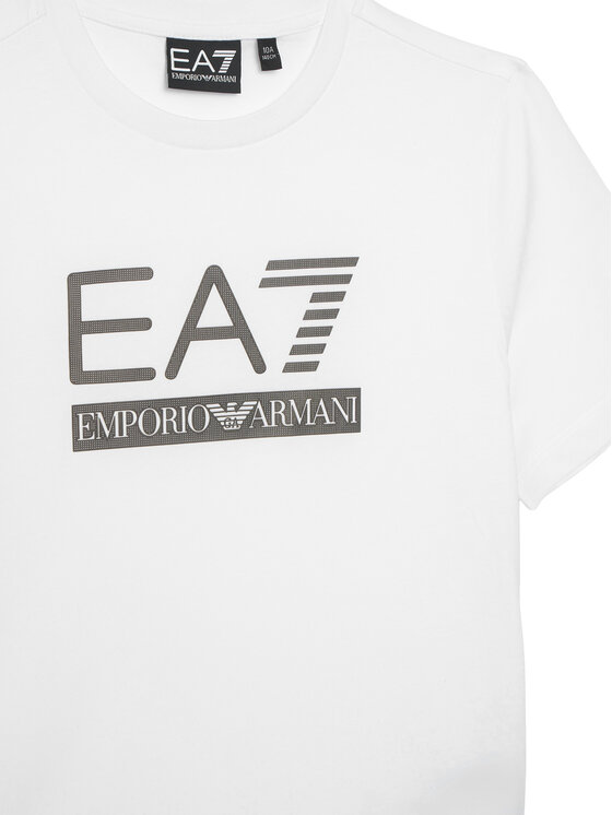 EA7 Emporio Armani EA7 Emporio Armani Camiseta 7B000350 AF10375 U0002 Blanco Regular Fit