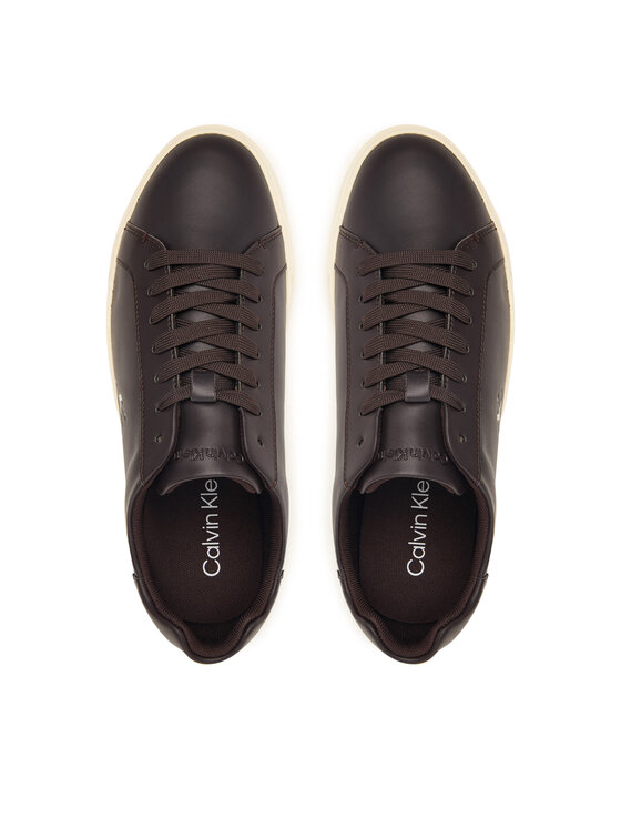 Calvin Klein Snīkeri Calvin Klein Low Prof Cupsole Lth HW0HW03295 Melns