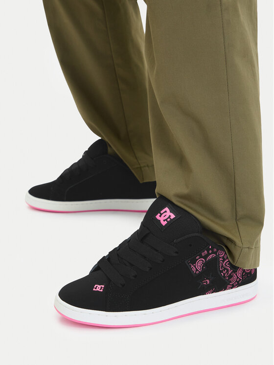 DC Shoes Sneakersy DC Shoes EO-COURT GRAFFIK DC01662983 Czarny