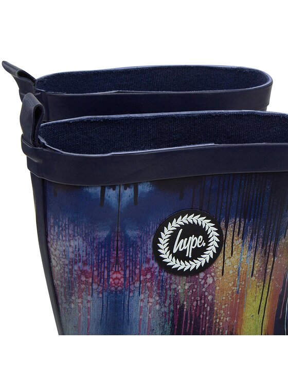 HYPE Gumáky HYPE YVLR-734 Tmavomodrá