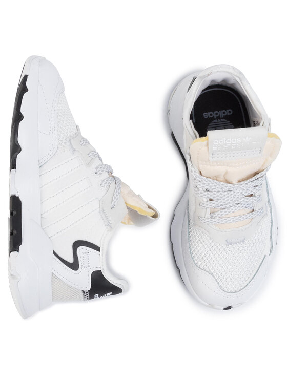 adidas Сникърси adidas Nite Jogger C EE6476 Бял