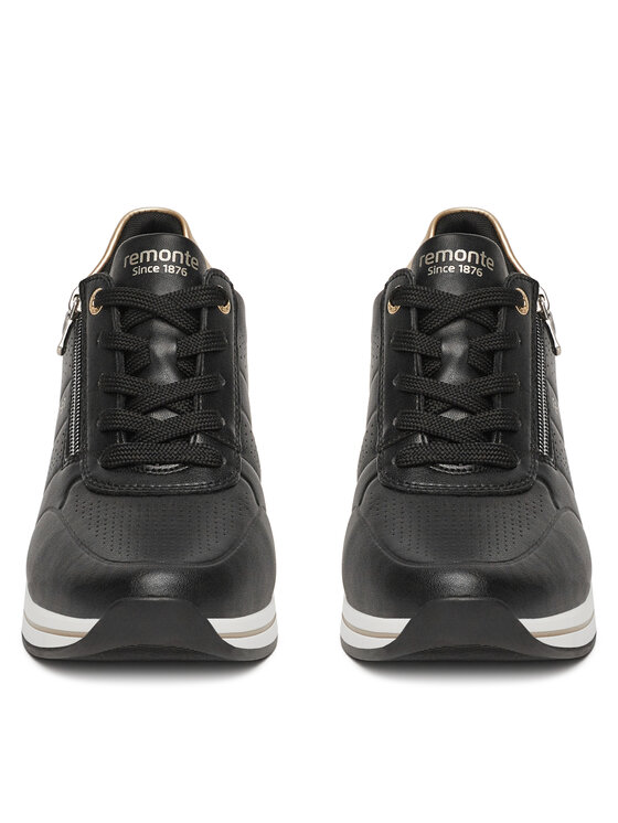 Remonte Sneakersy Remonte D2H01-03 Czarny