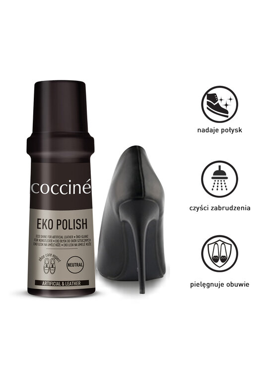 Coccine Leštidlo Coccine Eko Polish 55/34/75/02/A/v5 Čierna