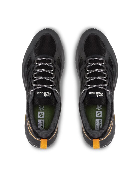 Jack Wolfskin Παπούτσια πεζοπορίας Jack Wolfskin Terraventure Texapore Low M 4051621 Μαύρο