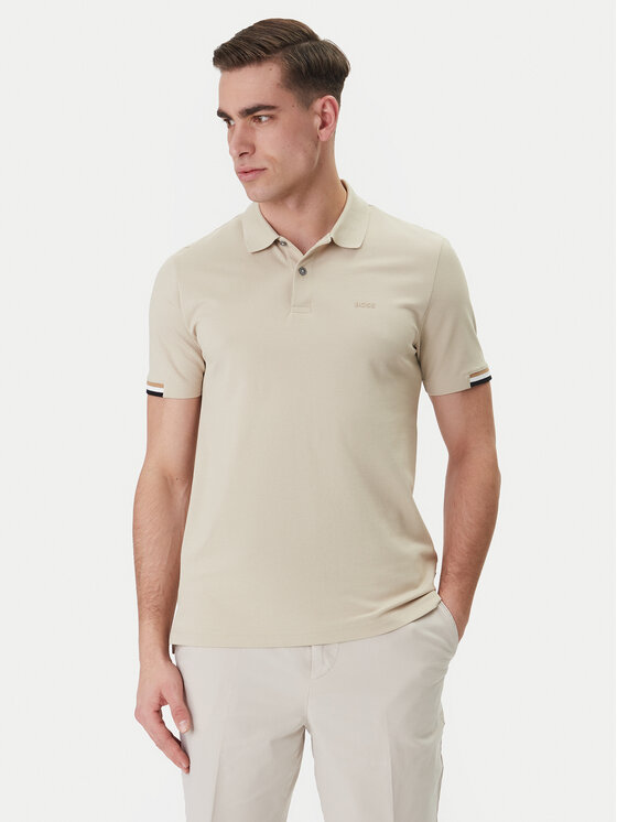 BOSS BOSS Polo Parlay 147 50467113 Beis Regular Fit