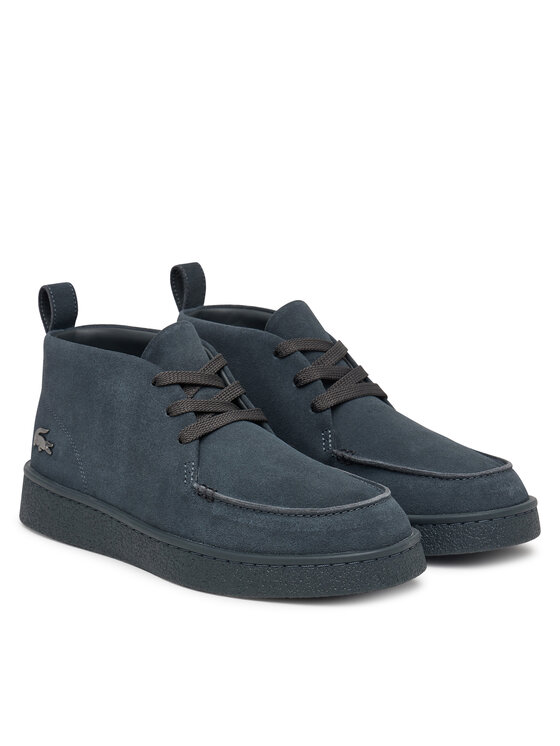 Lacoste Снікерcи Lacoste Chukka Suede 52SMA0111 Темно-сірий