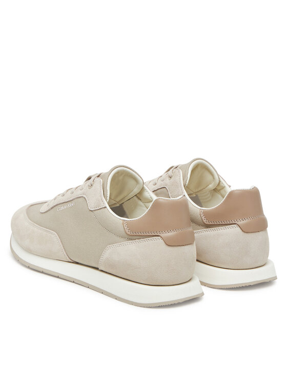 Calvin Klein Sneakers Calvin Klein Low Prof Runn Laceup Cv Mix HM0HM01723 Bej