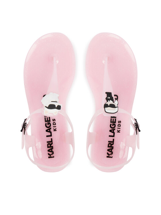 KARL LAGERFELD Босоніжки KARL LAGERFELD Z31173 S Рожевий