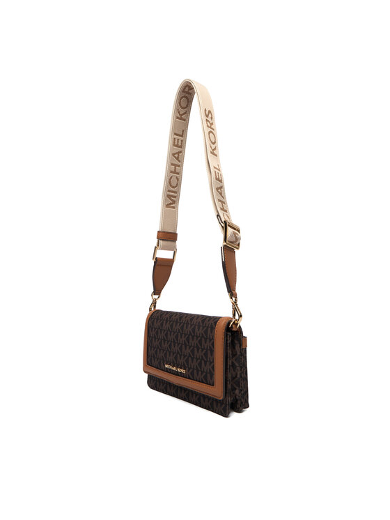 MICHAEL Michael Kors Ročna torba MICHAEL Michael Kors Jet Set 32T4GJ6C1O Rjava