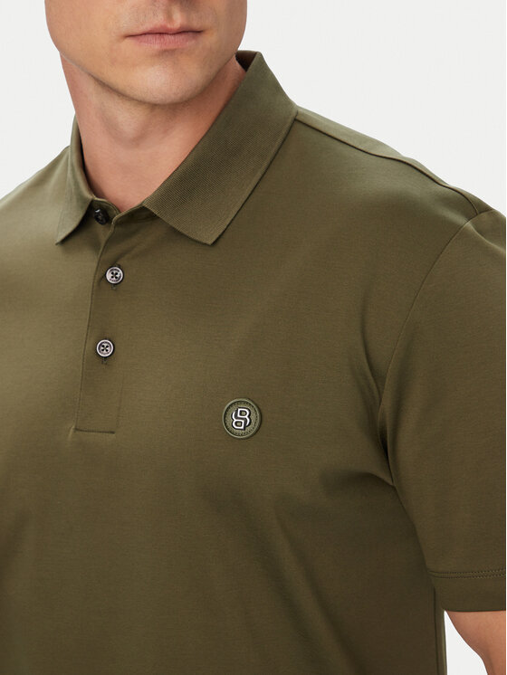 BOSS BOSS Polo C-Parris 01 50555829 Verde oscuro Regular Fit