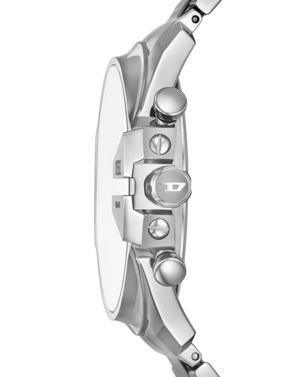 Diesel Годинник Diesel Mega Chief Slim DZ4686 Срібний