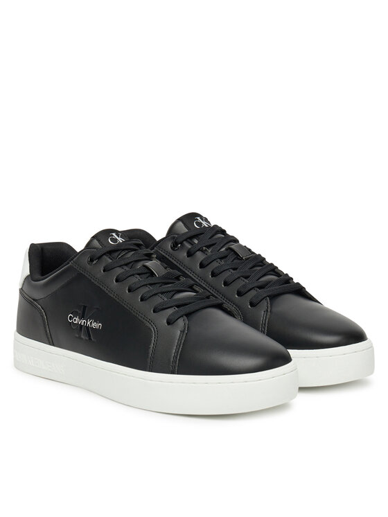 Calvin Klein Jeans Sneakers Calvin Klein Jeans Classic Cupsole Mono Lth YM0YM01369 Negru