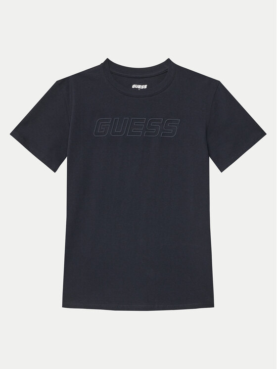 Guess Guess Футболка L5RI37 J1311 Cиній Regular Fit
