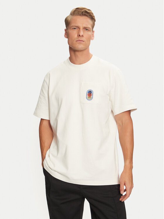 adidas adidas T-Shirt OLPC IX6754 Εκρού Regular Fit