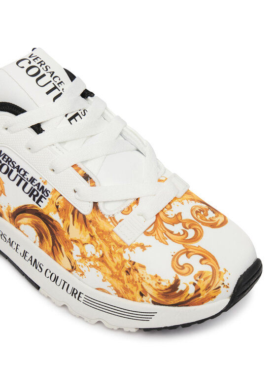Versace Jeans Couture Снікерcи Versace Jeans Couture 80VA3SAA ZSE00 Білий