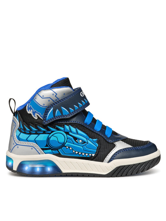 Geox Laisvalaikio batai Geox J Inek Boy J469CA 011BC CF4N4 M Tamsiai mėlyna