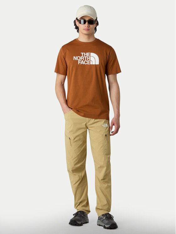 The North Face The North Face Camiseta Easy NF0A8A6C Naranja Regular Fit