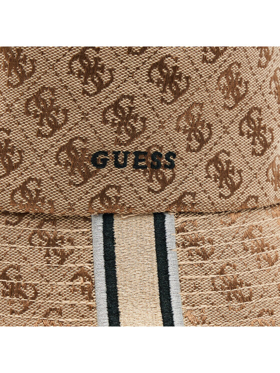 Guess Καπέλο Guess Bucket AM5011 POL01 Μπεζ