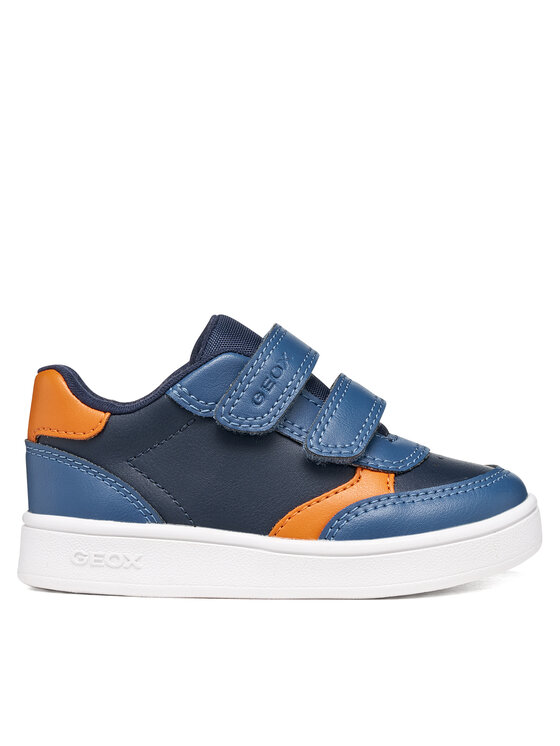 Geox Sneakersy Geox B Eclyper Boy B555LA 000BC C0659 Granatowy