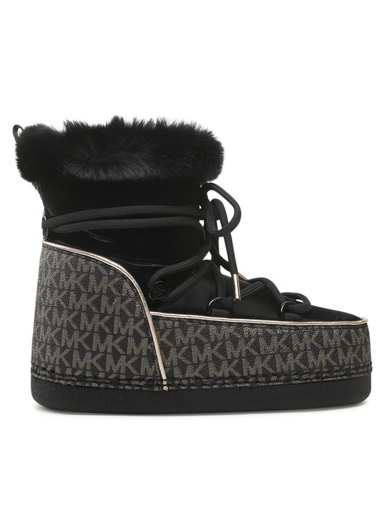 MICHAEL Michael Kors Cizme de zăpadă MICHAEL Michael Kors Zelda Bootie 40F2ZMFE5D Negru