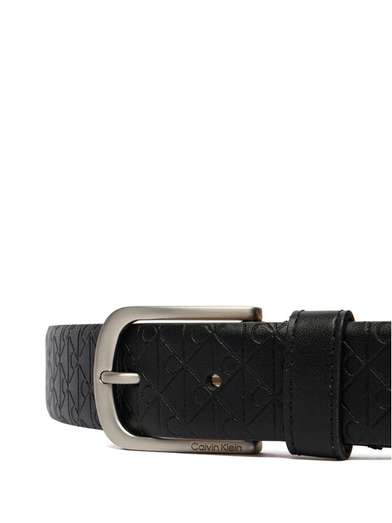 Calvin Klein Cinturón Calvin Klein Casual Pin Buckle Aop 32Mm Fixed LV04D7074G Negro