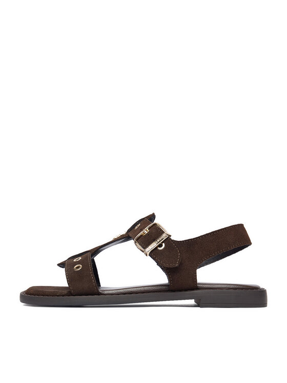 U.S. Polo Assn. Сандали U.S. Polo Assn. EO-ALYS001W/6S1 Тъмнокафяв