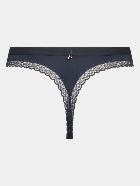 Tommy Hilfiger Tommy Hilfiger Perizoma UW0UW04184 Blu scuro