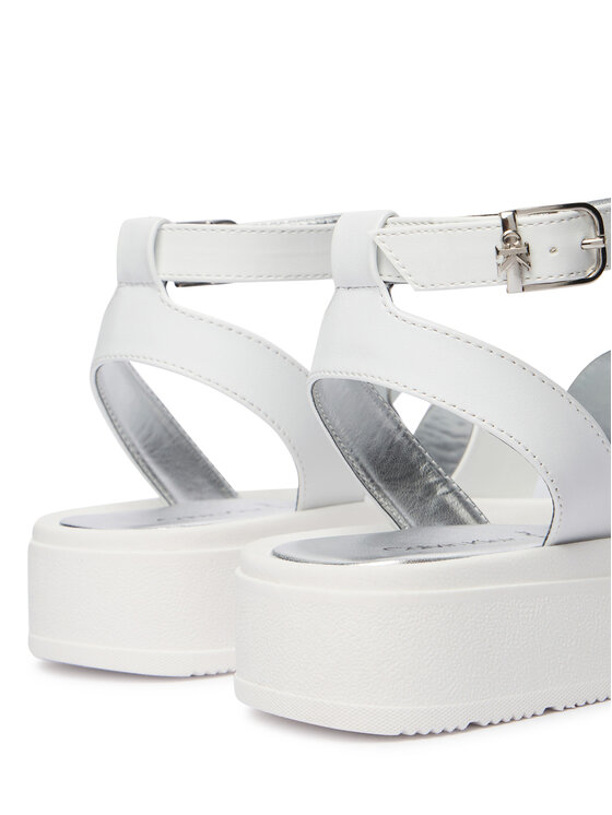 Calvin Klein Sandale Calvin Klein Velcro Sandal V4A2-83261-0326 D Bijela