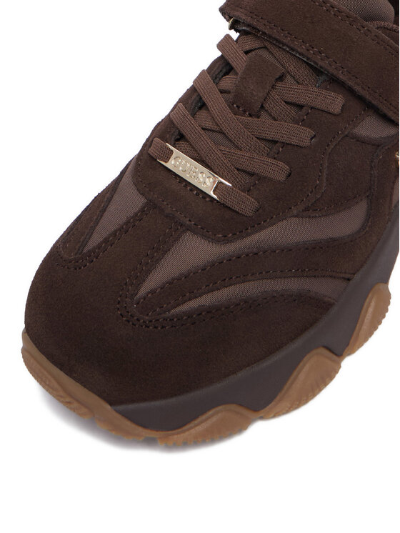 Guess Sneakers Guess EO-CP40GG24W2026 Maro închis