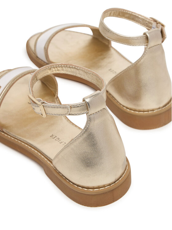 Tommy Hilfiger Sandály Tommy Hilfiger T4A2-34431-0517 D Zlatá