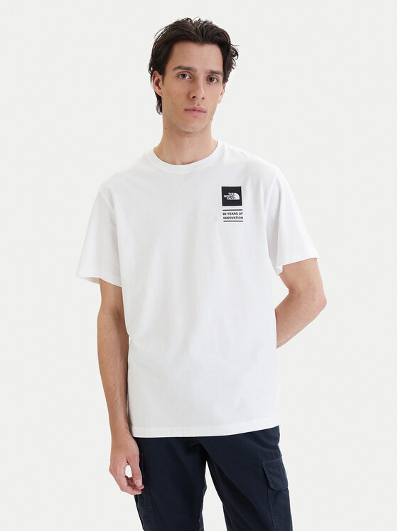 The North Face The North Face Camiseta Icon Celebration NF0A8GAS Blanco Regular Fit