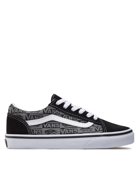 Vans Πάνινα παπούτσια Vans Jn Old Skool VN0A5EE6N421 Μαύρο