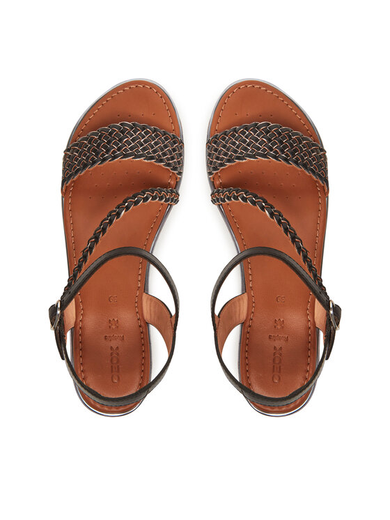 Geox Sandales Geox D Sozy Plus D55DQD 081KY C9B1G Melns