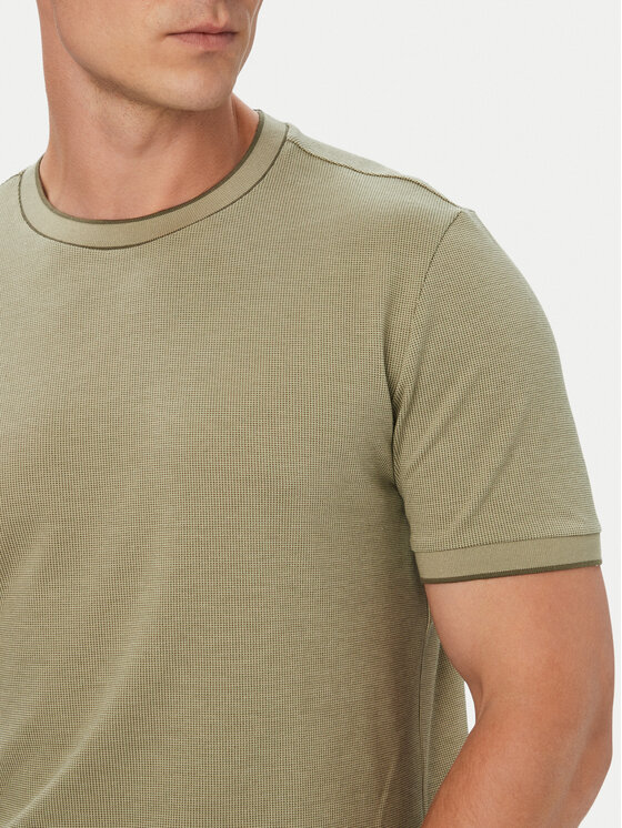 BOSS BOSS Camiseta H-Thompson 81 50565742 Caqui Regular Fit