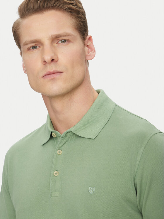 Jack & Jones Jack & Jones Поло William 12257315 Зелений Regular Fit