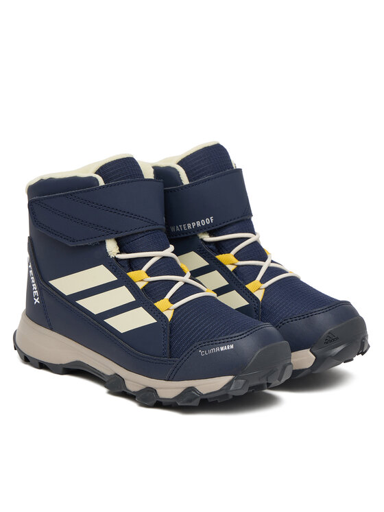 adidas Трекінгові черевики adidas Terrex Snow Cf Climawarm Winter Shoes Kids KI8262 Cиній