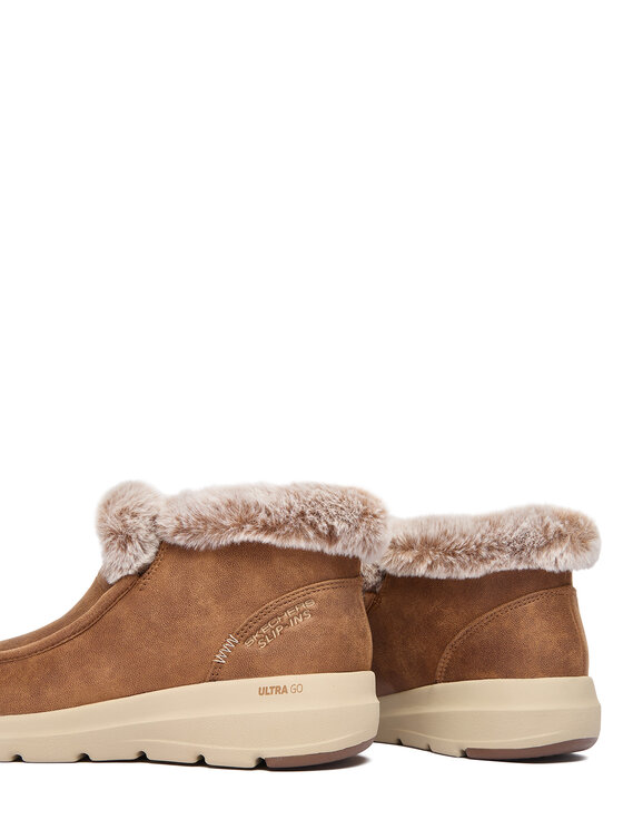 Skechers Ботильйони Skechers Glacial Ultra 144221/CSNT Коричневий