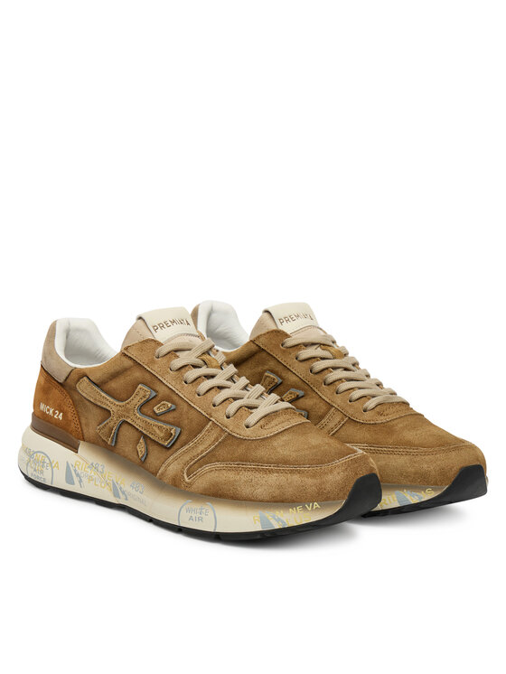 Premiata Sneakersy Premiata Mick Var 7712 Hnedá