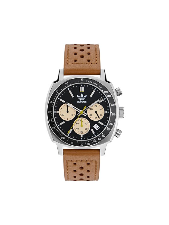 adidas Pulkstenis adidas Originals Master Originals One Chrono AOFH23576 Brūns