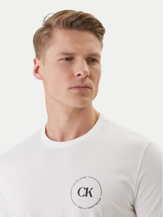 Calvin Klein Jeans Calvin Klein Jeans Camiseta LV04RF801G Blanco Regular Fit