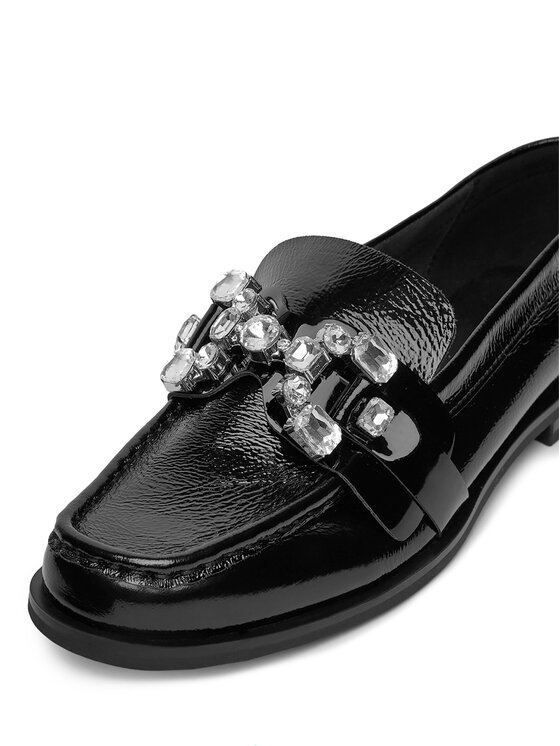 Eva Minge Loafersy Eva Minge AMARYLLIS-V1792B-315 Czarny
