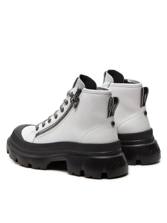 KARL LAGERFELD Outdoorová obuv KARL LAGERFELD Trekka KL43536 Biela