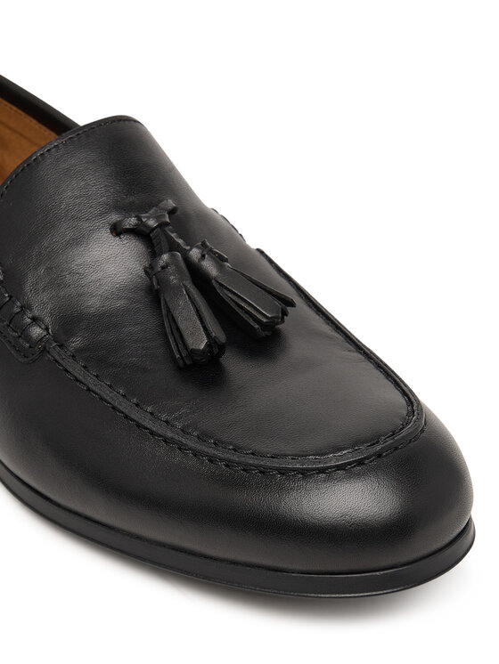 Tommy Hilfiger Loaferice Tommy Hilfiger Flex Hilfiger Lth Tassel Loafer FM0FM05891 Crna