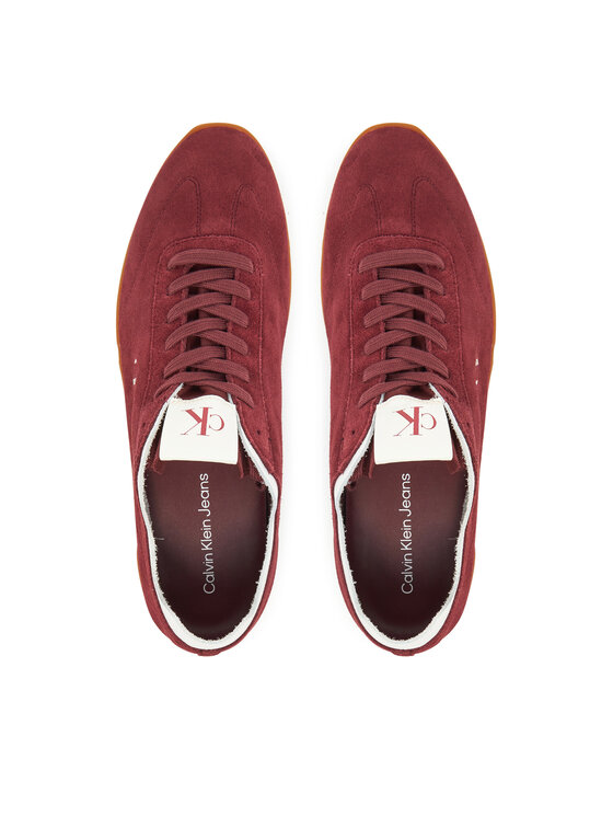 Calvin Klein Jeans Laisvalaikio batai Calvin Klein Jeans Low Profile Runner Su YM0YM01288 Balta