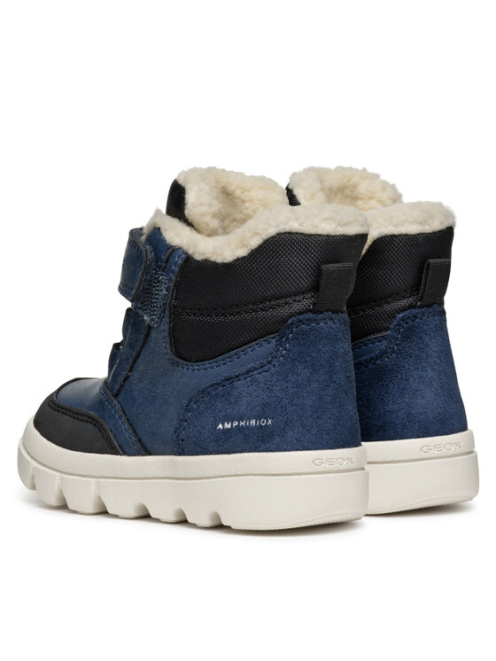 Geox Botas altas Geox B Willaboom Boy B Ab B365BC 0ME22 C4008 M Azul