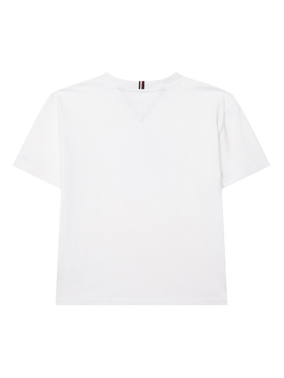 Tommy Hilfiger Tommy Hilfiger Camiseta KB0KB10340 D Blanco Regular Fit
