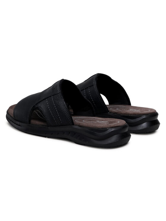 Clarks Παντόφλες Clarks Hapsford Slide 261580857 Μαύρο