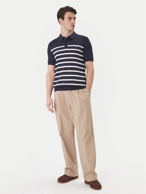 Tommy Hilfiger Tommy Hilfiger Polo Essential MW0MW37396 Azul marino Regular Fit